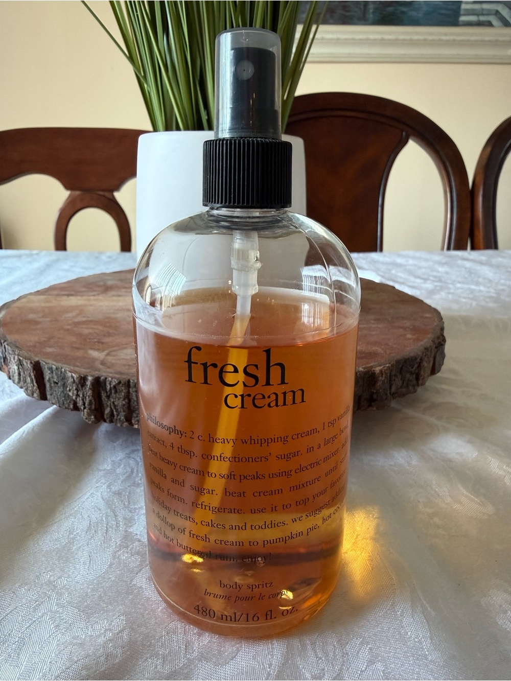 Philosophy Fresh Cream Body Spitz